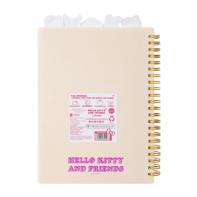 Hello Kitty & Friends® Tab Journal