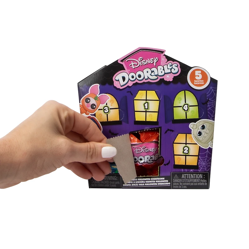 Disney Doorables Haunted Halloween Countdown 5-Pack (Styles May Vary)