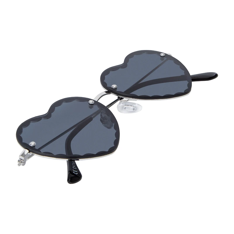 Juniors Heart UV Protected Sunglasses