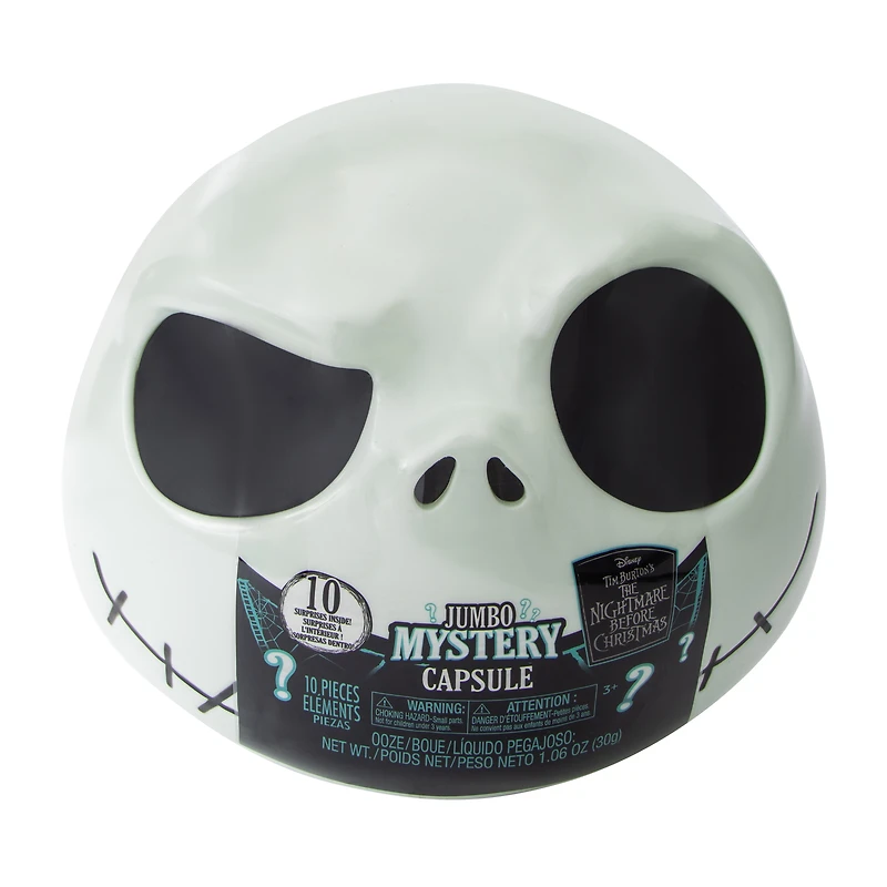 Disney Tim Burton's The Nightmare Before Christmas Jumbo Mystery Capsule (Styles May Vary)