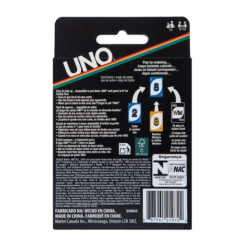 UNO® Retro Edition Cards