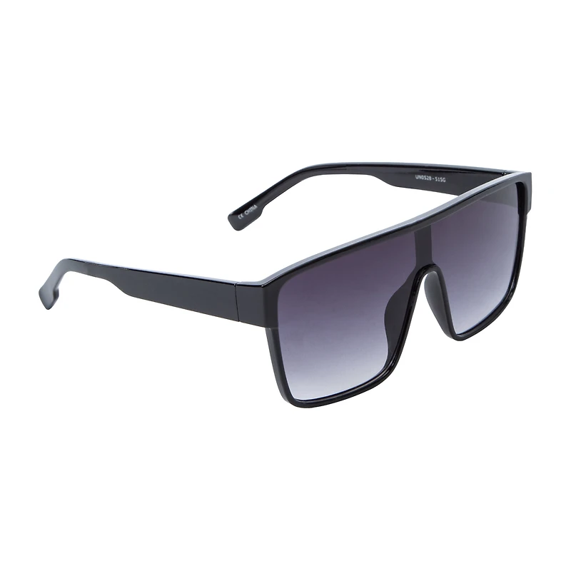 Young Mens Oversized Shield Sunglasses