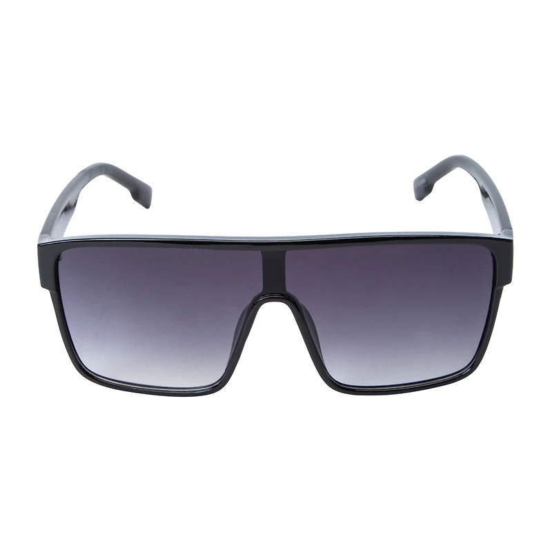 Young Mens Oversized Shield Sunglasses