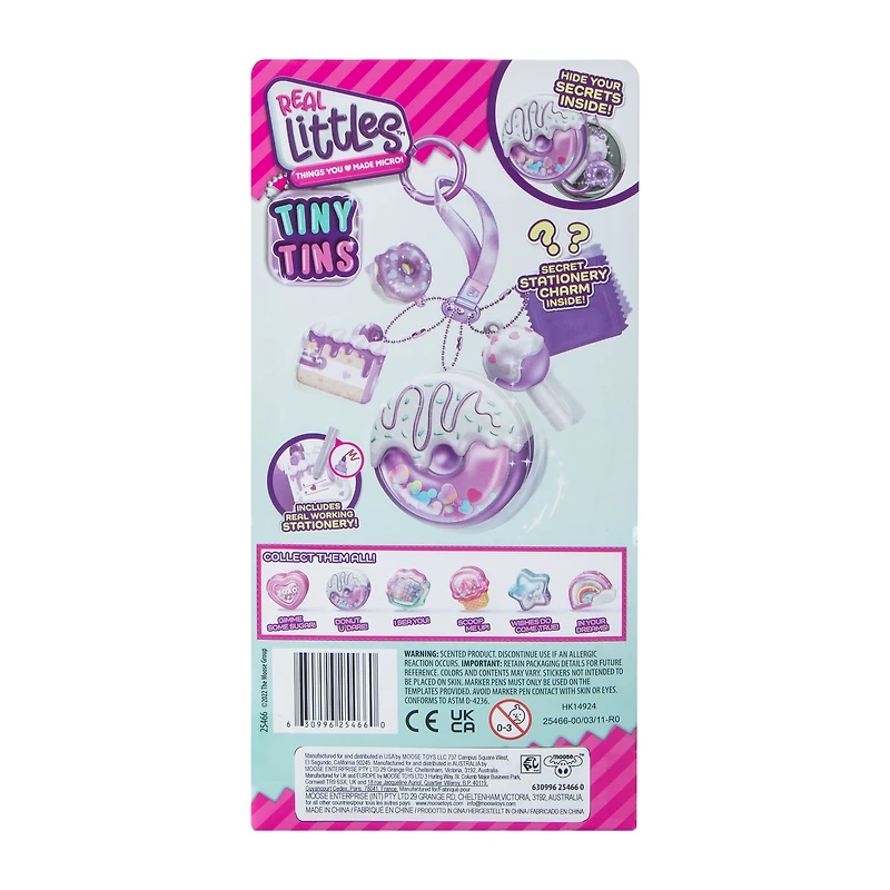 Real Littles™ Tiny Tins Keychain Set (Styles May Vary)
