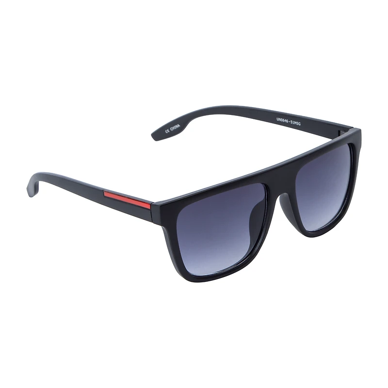 Young Mens Square Shield Sunglasses