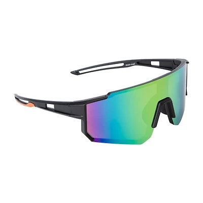 Young Mens Sports Shield Sunglasses