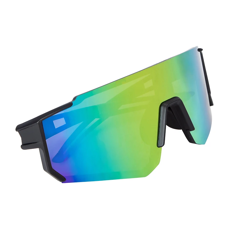 Young Mens Sports Shield Sunglasses