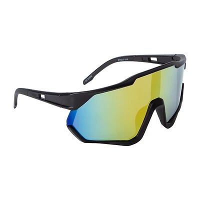 Young Mens Matte Shield Sunglasses