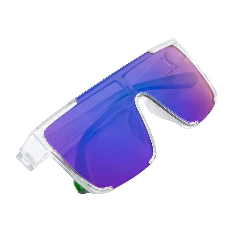 Young Mens Ombre Sporty Shield Sunglasses