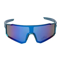 Young Mens Metallic Shield Sunglasses