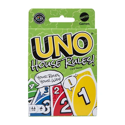 Uno® House Rules! Card Game