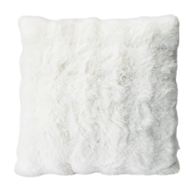 Faux Fur Bubble Pillow 16in x 16in