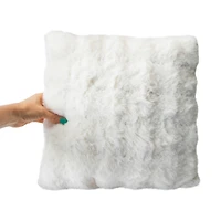 Faux Fur Bubble Pillow 16in x 16in