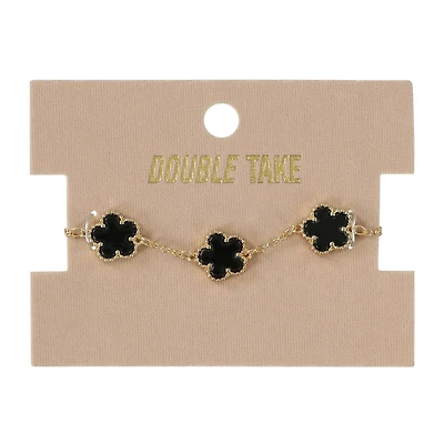 Double Take Clover Bracelet