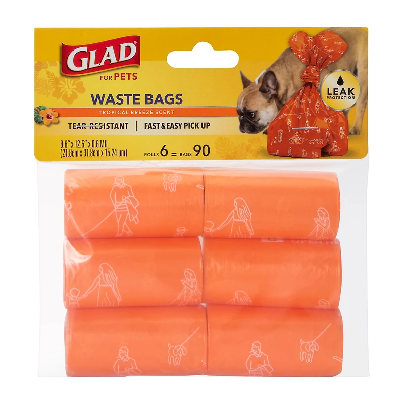 Glad® Scented Waste Bag For Pets