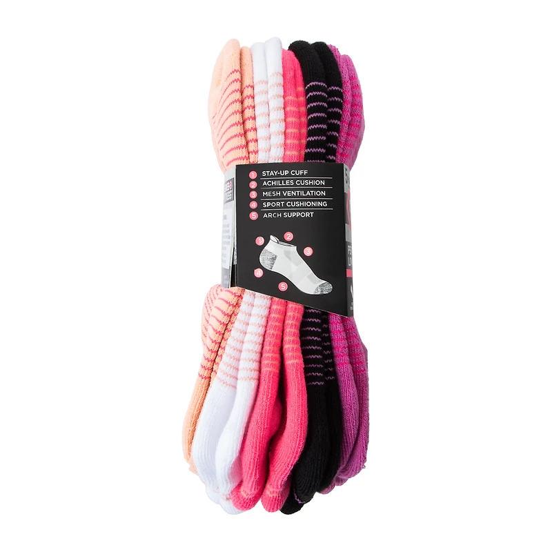 Juniors Series-8 Fitness™ Performance Low Cut Socks 5-Pairs