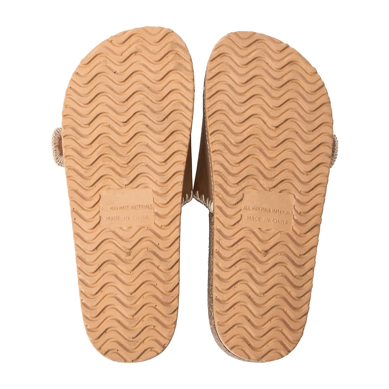 Juniors Sole Mates Black Buckle Sandals