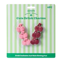 Cute Drink Charm 6-Piece