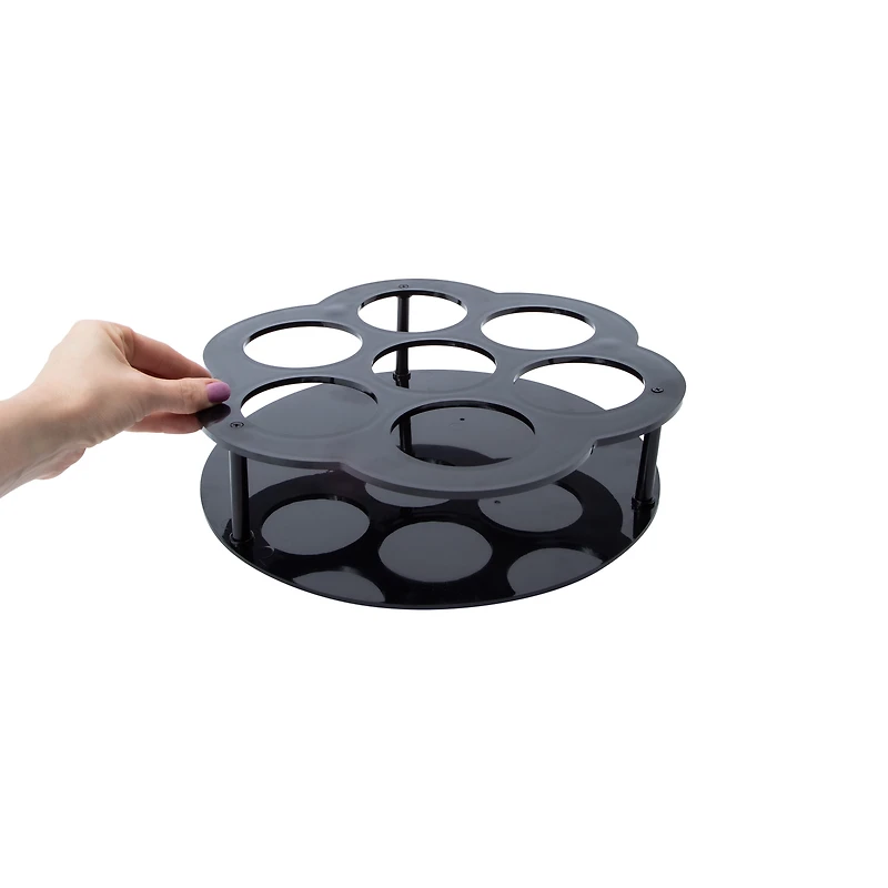 Rotatable Tumbler Organizer And Storage