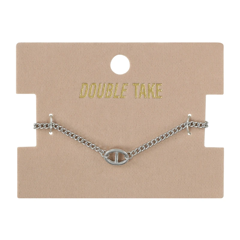 Double Take Silver Bracelet