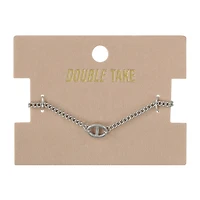 Double Take Silver Bracelet