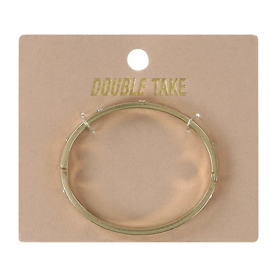 Double Take Heart Cuff Bracelet