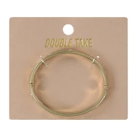 Double Take Heart Cuff Bracelet