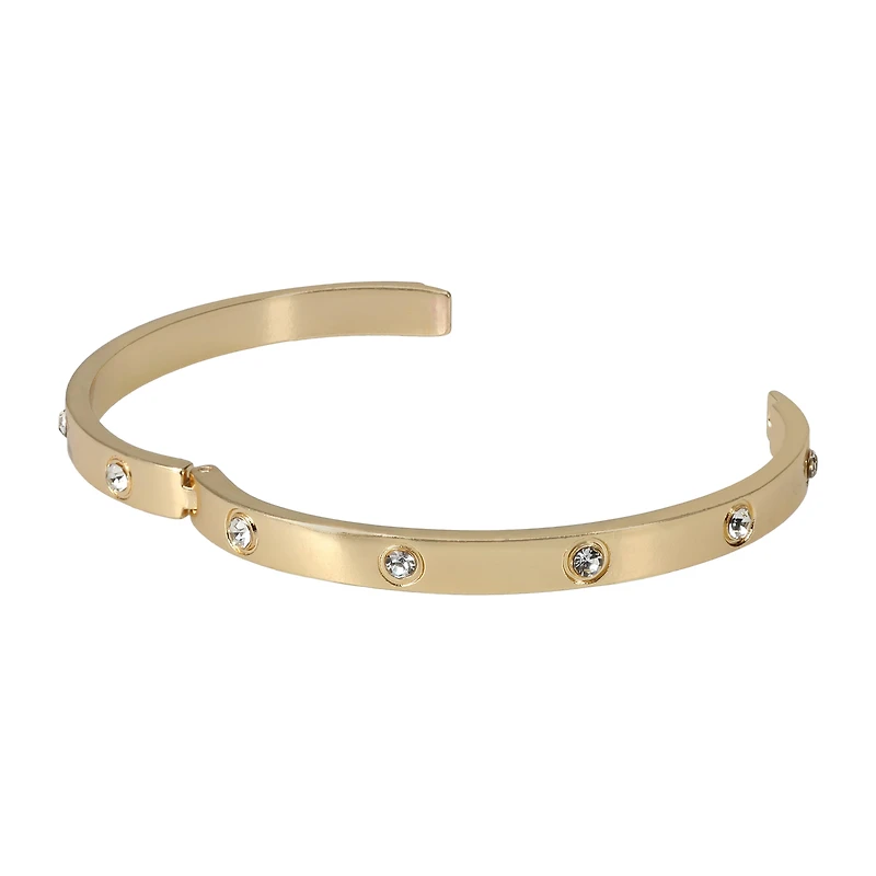 Double Take Heart Cuff Bracelet