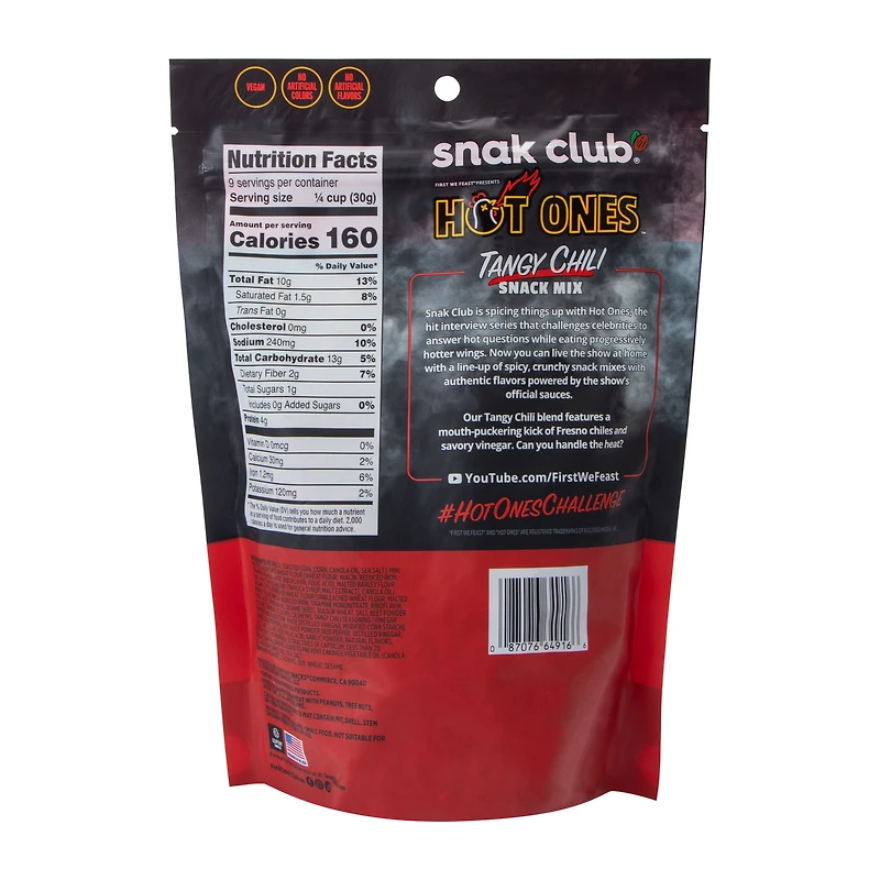 Snak Club® Hot Ones™ Tangy Chili Snack Mix 10oz