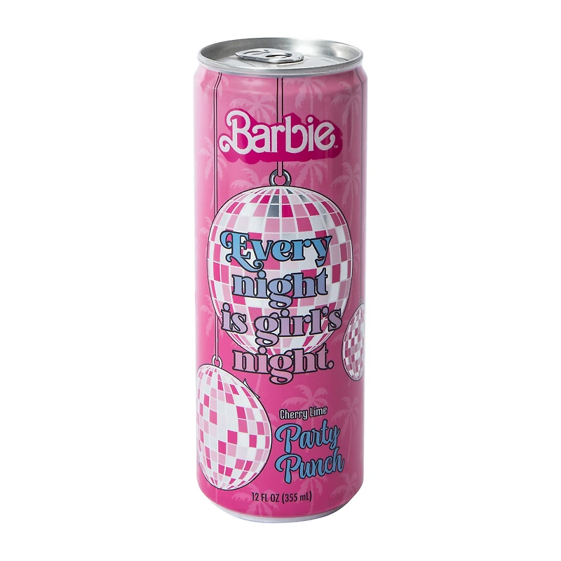 Barbie™ Cherry Lime Party Punch Can 12oz