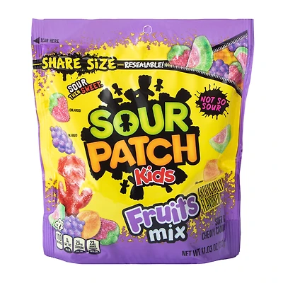 Sour Patch Kids Fruits Mix Soft & Chewy Candy 11.03 oz