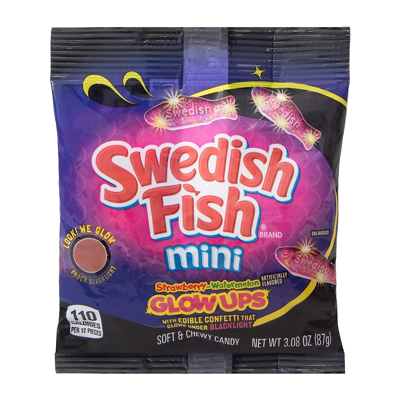 Swedish Fish® Glow Ups Candy 3.08oz