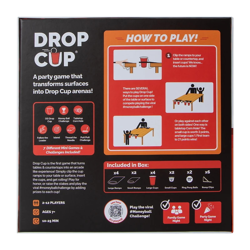 Drop Cup® 7 Mini Party Games Set