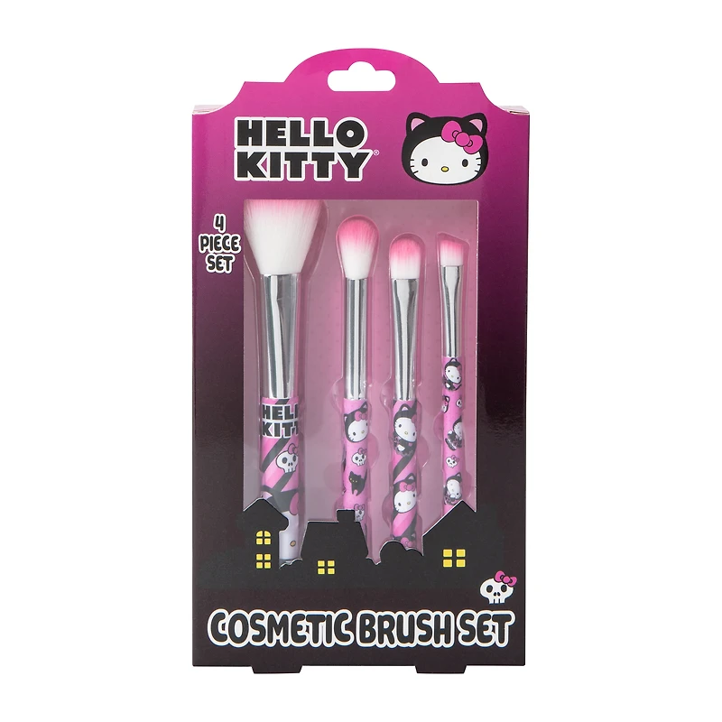 Licensed Halloween Cosmetic Brush Set 4-Pcs