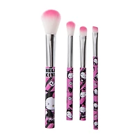 Licensed Halloween Cosmetic Brush Set 4-Pcs