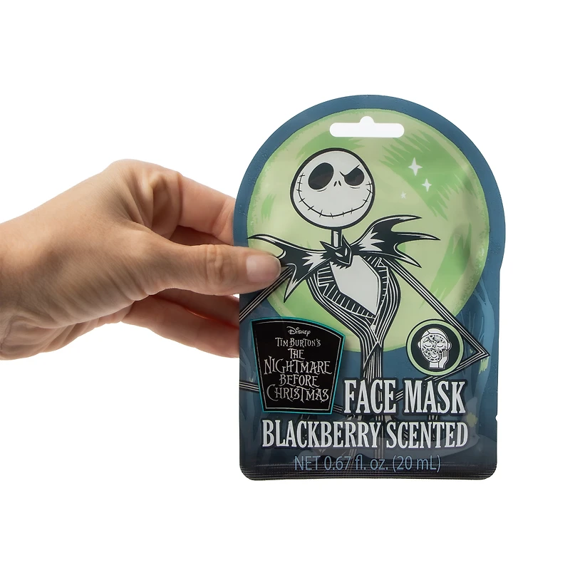 Disney Tim Burton's The Nightmare Before Christmas Blueberry Scented Face Mask 0.67oz