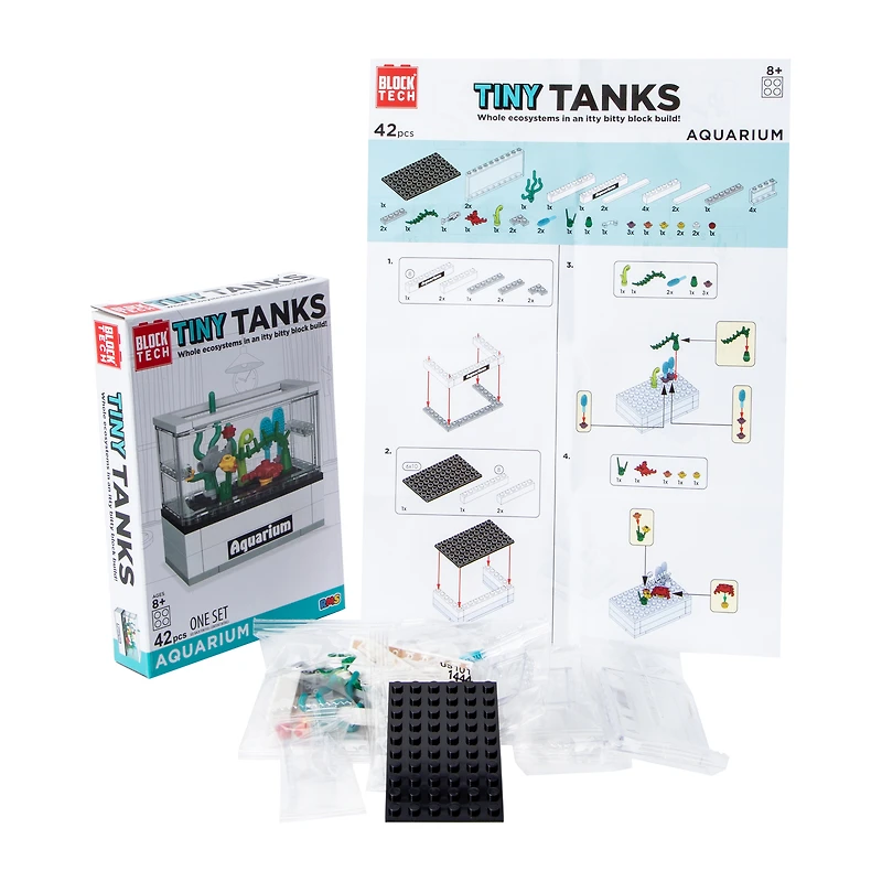 Block Tech® Tiny Tanks Set