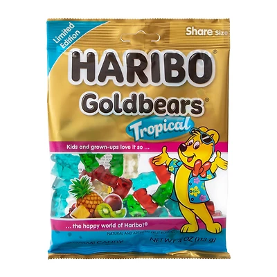 Haribo® Limited Edition Goldbears® Tropical Gummi Candy 4oz