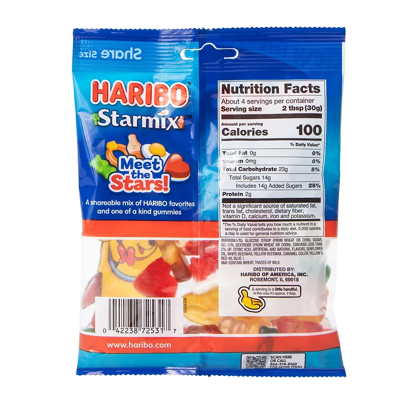 Haribo® Starmix Share Size Gummi Candy 4oz
