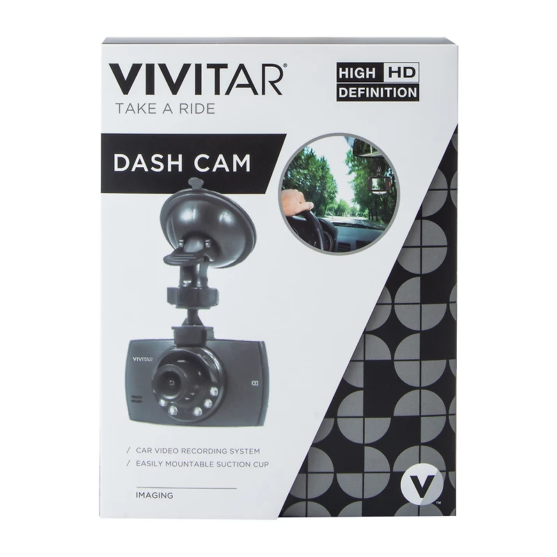 Vivitar® HD Dash Cam