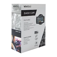 Vivitar® HD Dash Cam