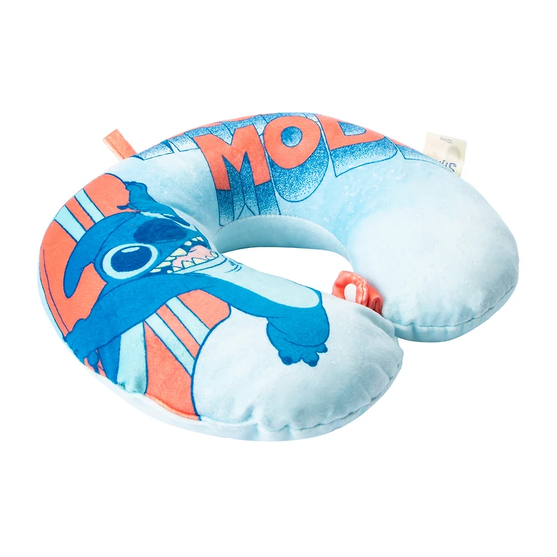Disney Stitch Vacay Mode Travel Neck Pillow