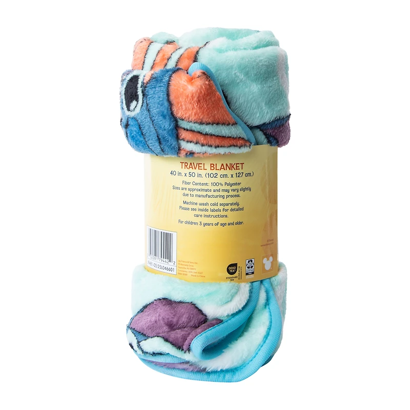 Disney Stitch Surf's Up Travel Blanket 40in x 50in