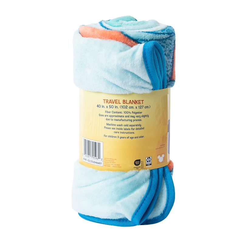 Disney Stitch Vacay Mode Travel Blanket 40in x 50in