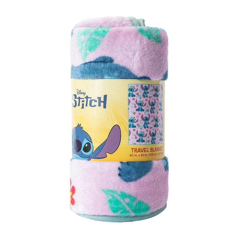 Disney Stitch Scrump Travel Blanket 40in x 50in