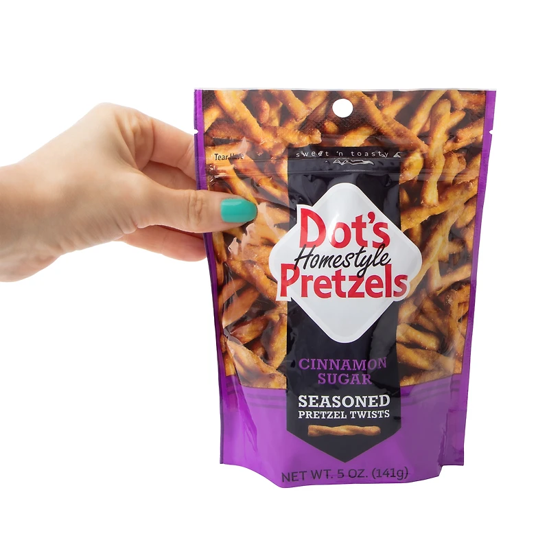 Dot's Homestyle Pretzels Cinnamon Sugar Seasoned Pretzel Twists 5oz
