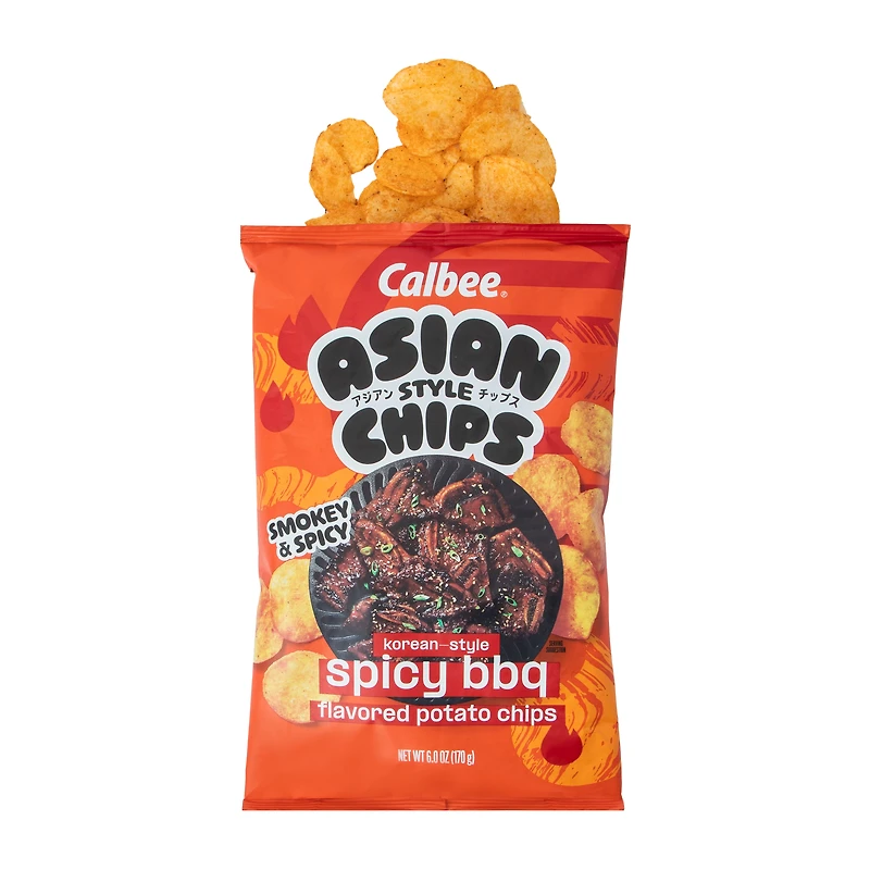 Calbee® Korean Style Spicy BBQ Pot Potato Chips 6oz