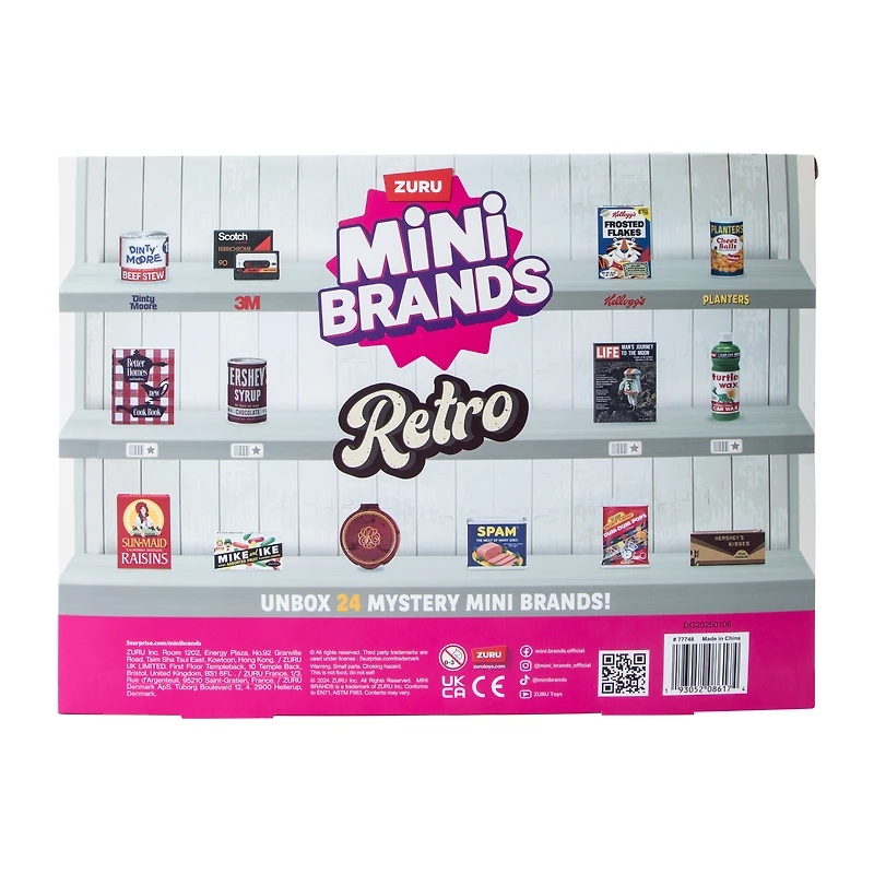 Zuru Mini Brands Retro Advent Calendar 24-Count