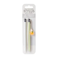 Touch Screen Stylus With Charm 2-Pack