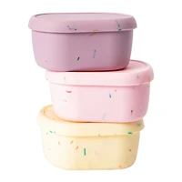 Silicone Snack Containers 3-Pack 6.7oz